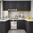 WESTICK Black Peel and Stick Wallpaper Countert Top Peel and Stick Countertops for Kitchen Sticky Wallpaper Vinyl Countertop Peel and Stick Cabine...